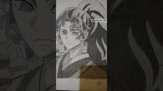 Yoriichi Tsugikuni ✨Shading drawing ✨ ll Demon Slayer ll #yorrichi#demonslayer #drawing #viralshorts