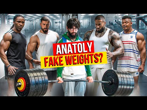 Anatoly Use FAKE WEIGHTS in gym PRANK... | ANATOLY pretended to be a Beginner #10