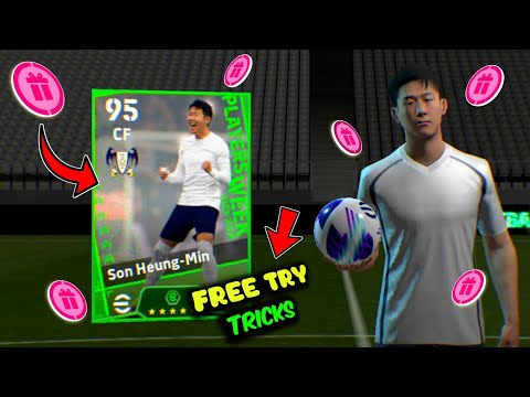 Trick To Get 100 Rated Booster SON-HEUNG-MIN For Free Try In eFootball 2024 Mobile