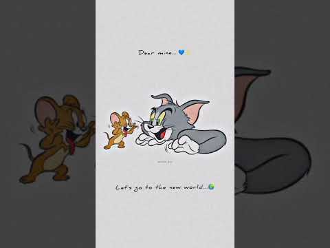 To the happy world....✨ #whatsappstatus #trendmywords #love #truelove #tomandjerry