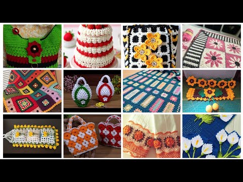 Maravillosas y hermosas ideas de patrones de crochet hechos a mano para decoraciones del hogar