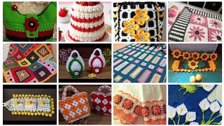 Maravillosas y hermosas ideas de patrones de crochet hechos a mano para decoraciones del hogar