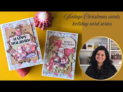 Vintage Christmas cards | holiday card series