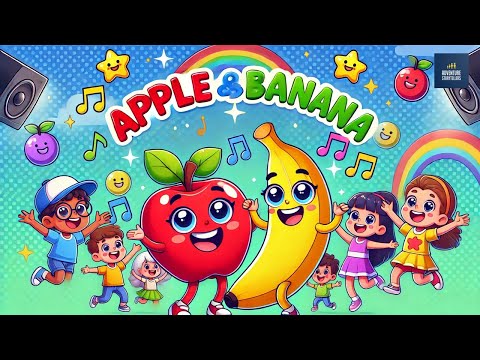 Apple and Bananas Song 🍌🍎 | 10 Green Bottles, Baby Shark , Finger Family 👨‍👩‍👧 | Fun Rhymes for Kids