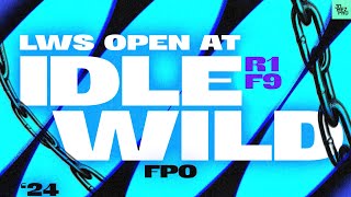 2024 LWS Open at Idlewild | FPO R1F9 | Handley, Scoggins, Gannon, Klein | Jomez Disc Golf