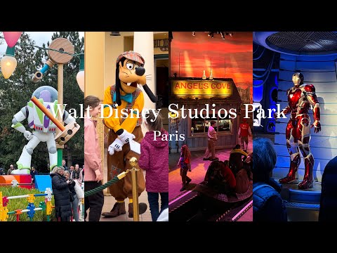 Walt Disney Studios Park vlog🇫🇷🐭｜The first Paris Disney where the Tokyo Disney cast goes.