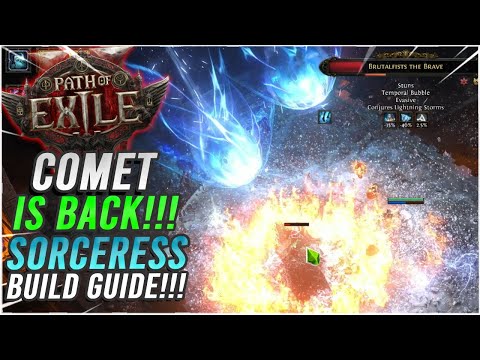 COMET IS BACK - Sorceress Build Guide Path of Exile 2 Early Access!