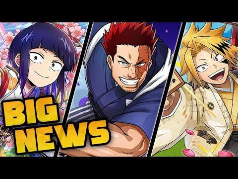 *50 FREE SUMMONS* 3 NEW CHARACTERS! NEW CLIMAX BATTLE & MORE! | My Hero Ultra Impact