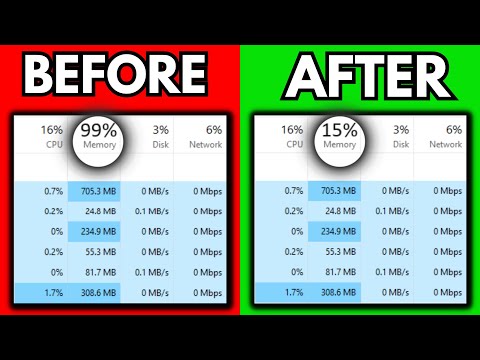 How To FIX High Memory/Ram Usage in Windows 10/11