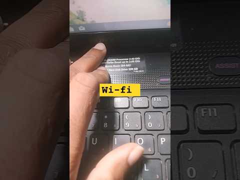 Sony Vaio Series Laptop Wi-Fi Ethernet Internet Not Working Problem#macnitesh#keyboardtricks#2024