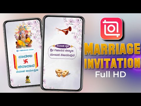 Marriage video editing inshot kannada new trending video | video editing in Inshot |