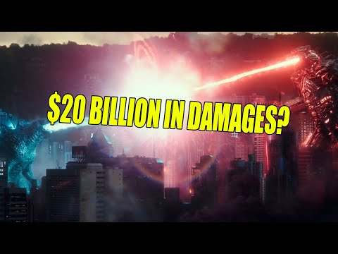 How much damage was caused in Godzilla vs Kong? (Billions)