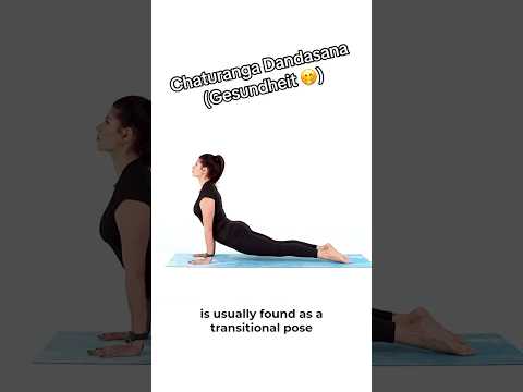 The FULL breakdown of how to do Chaturanga Dandasana 💪🏼 (Gesundheit 🤭)