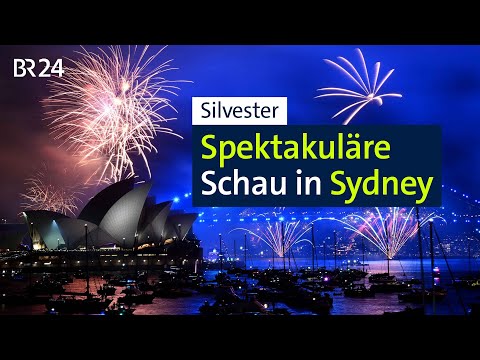 Silvester: Spektakuläres Feuerwerk in Sydney | BR24