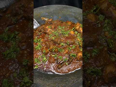 Street Style Chicken Tawa Masala ASMR Cooking |#shorts #asmr #food #indianasmrworld #cooking #nonveg