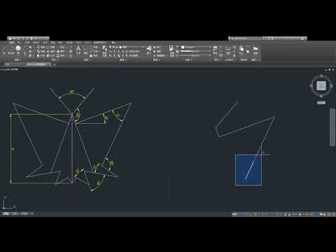 Autodesk AutoCAD 2018   角度旋轉應用