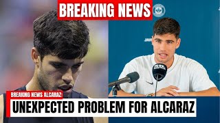 BREAKING: SERIOUS PROBLEM for CARLOS ALCARAZ ahead of the AUSTRALIAN OPEN