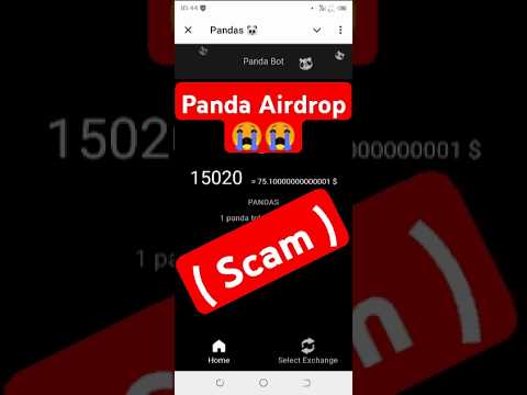 Pandas Airdrop Withdrawal & Listing Date || Pandas Real Or Scam || #naveedtechmore #shorts #pandaid