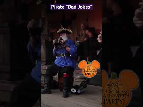 Drunken Pirate “Dad Joke” #mnsshp #piratesofthecaribbean #disneyhalloween