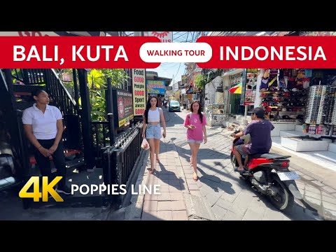 Travel KUTA BALI TODAY 🇮🇩 WALKING Tour Bali 2024