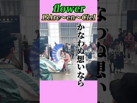 LIVE前にL'Arc～en～Ciel「flower」弾いてみたら大観衆！UNDERGROUND#shorts