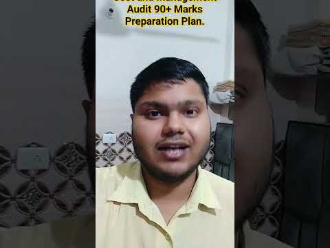 Today's Study Target of CMA FINAL Cost Audit #studyvlog #study #ytshorts #shorts #cma #