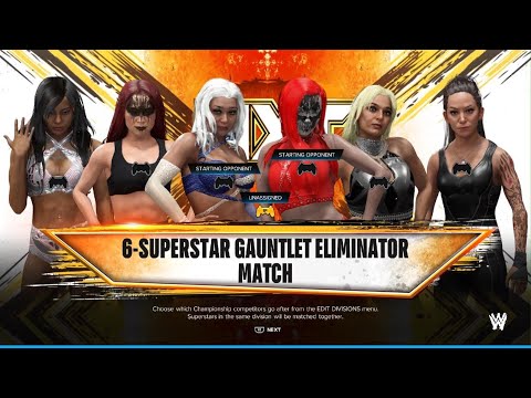 AWA Wrestling: 6 women elimination gauntlet match