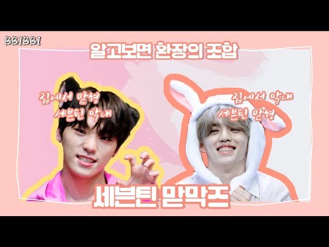 [세븐틴/맏막즈/에스쿱스/디노] 세븐틴 환장의 맏막즈 조합 (집에선 정반대 삶을 살아온 맏막즈)