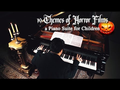 10 Themes of Horror Films - Piano Medley (Halloween Special) | Leiki Ueda