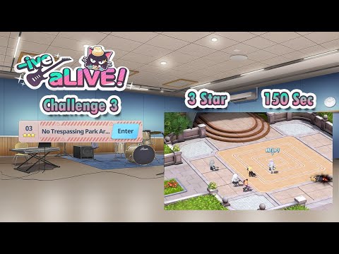 Blue Archive Global - ive aLIVE! Challenge 3 (3 Star & 150 Sec Clear)