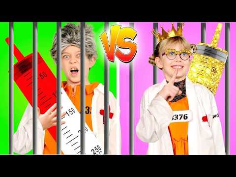 RICH VS BROKE DOCTOR PARENTING HACKS - RICH MOM VS POOR DAD IN JAIL - Funny Relatable Situations