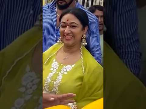 DBoss and Vijayalakshmi Darshan in the Temple for DBoss ❤️✨