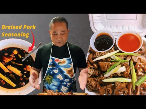 How to Prepare Braised Pork Organs with Flavorful Ingredients