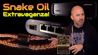 Snake Oil Extravaganza! USB reclockers, network switches and more!