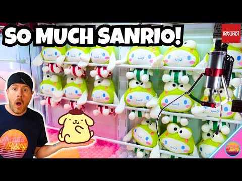 We Discovered New Sanrio Prizes in the Claw Machines at Round 1