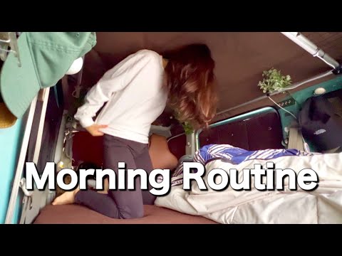 ［Morning Routine］Our Real Morning Living in a Minivan