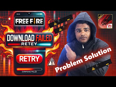 Free Fire Download Failed Retry | Problem Solution