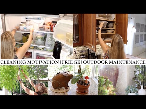 CLEANING MOTIVATION | FRIDGE CLEAN | OUTDOOR MAINTENANCE