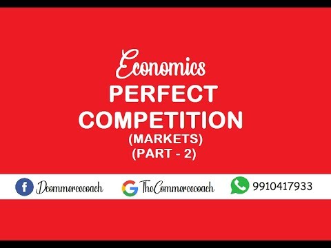 #2 Perfect Competition Market and its features(HINDI)| Economics | | 12th | 11th