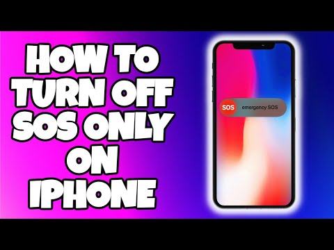 How To Deactivate SOS Only On iPhone or iOS