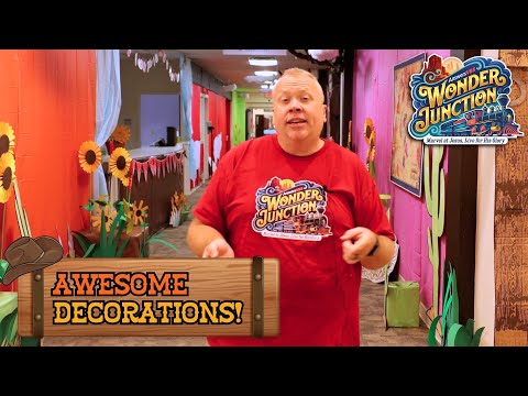 Fun New Hallway Design! | Wonder Junction VBS: Decorations