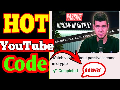 HOT Wall today code| Passive income in crypto|Hot wallet New today code|Hot wallet New code answer