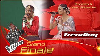 Coach Abhisheka & Pranirsha Thiyagaraja | Nissara (නිස්සාර) | Grand Finale | The Voice Teens SL