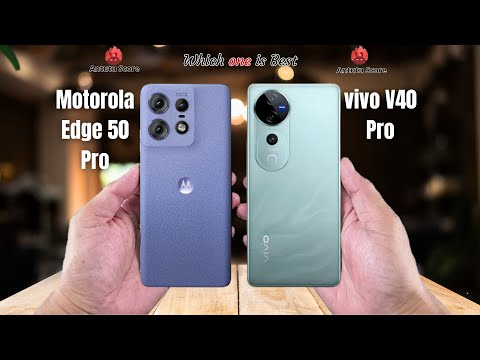 Motorola Edge 50 Pro vs Vivo V40 Pro  Full comparison ⚡Which one is Best