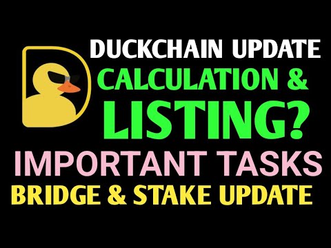 Duck Chain Airdrop New Update | Duckchain Airdrop Listing Date | Duckchain Airdrop Task Update