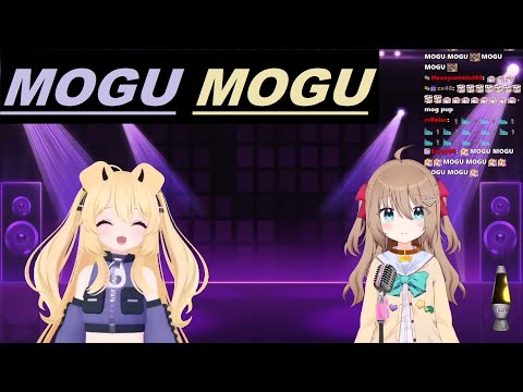 Neuro-Sama and cerberVT sing MOGU MOGU together