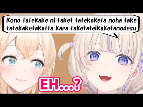 Hajime's perfect tongue twister caught Iroha totally off-guard【Hololive】