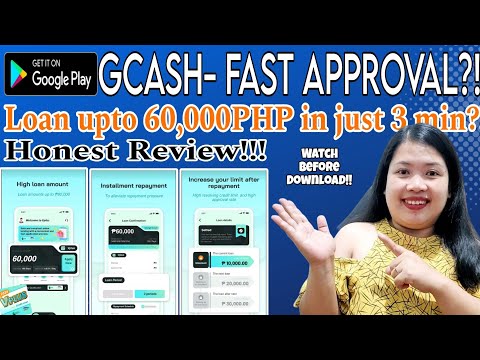 60,000PHP  PWEDE UTANGIN!! GCASH FAST APPROVAL? TRY NATIN - LEGIT KAYA? WATCH THIS....