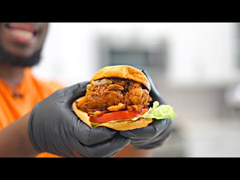 BIG BACK Hot Honey Chicken Sandwich Recipe