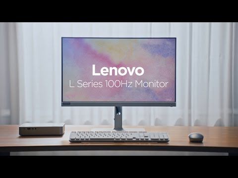 Lenovo L Series100Hz Monitors For Hybrid Living